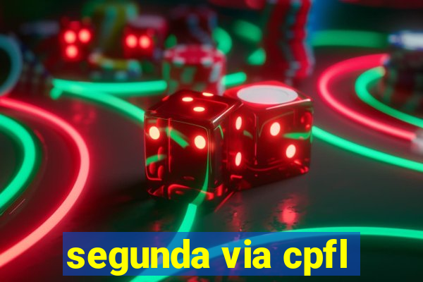 segunda via cpfl